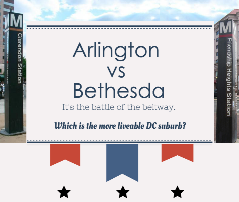 Arlington vs Bethesda banner