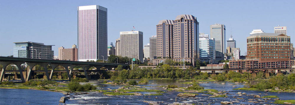 Richmond skyline