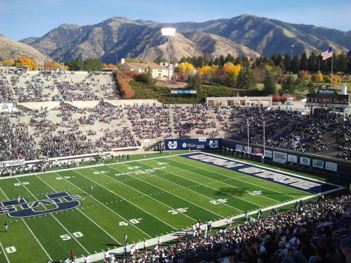 utah state stadium