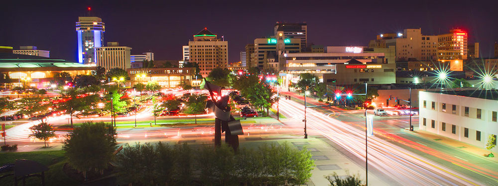 Wichita at night