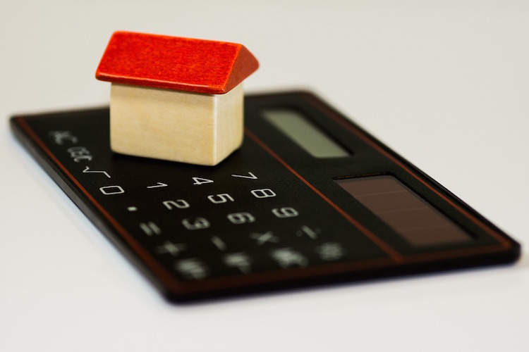 Tiny house on a normal-sized calculator
