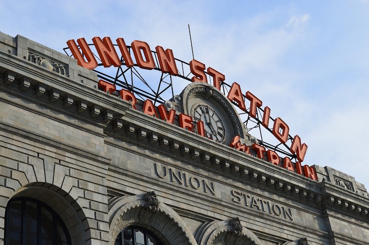  Union Train Station in Denver