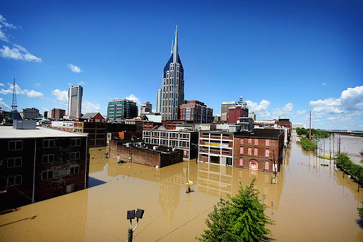 nashville flood map