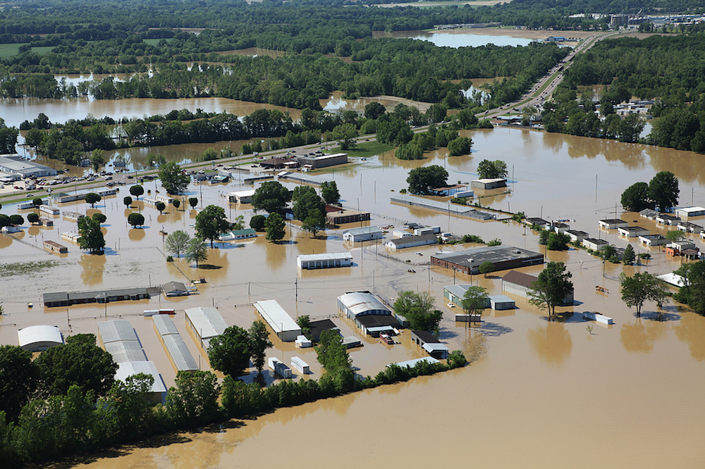 Flooded Nashville Streets