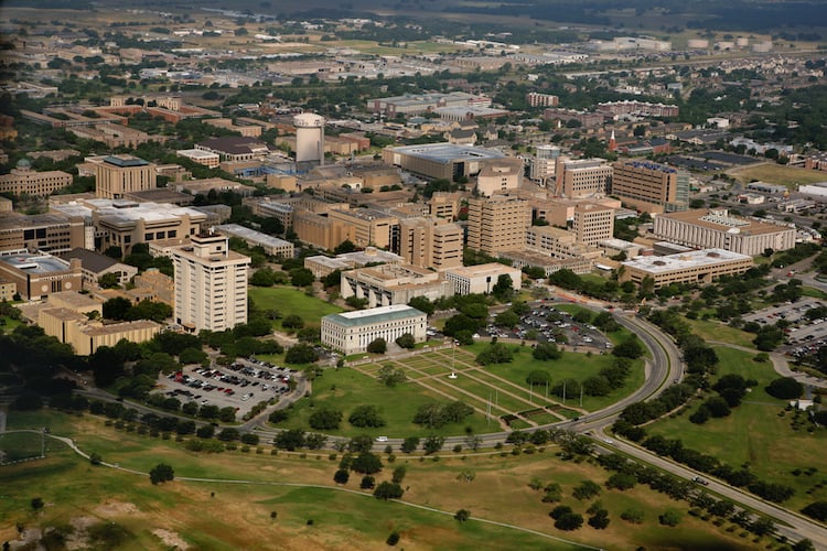 college visit texas state