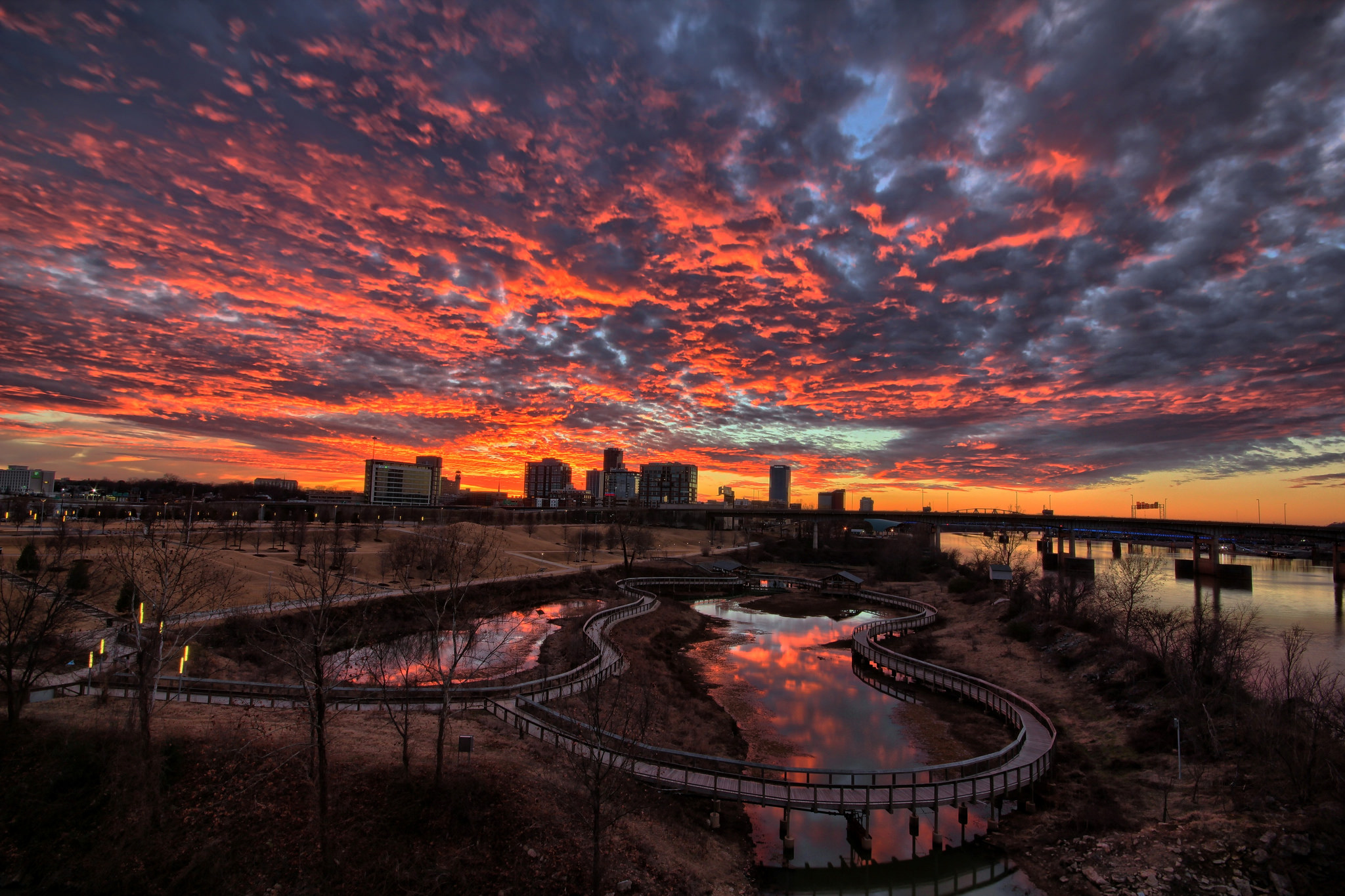 Little Rock, Arkansas skyline