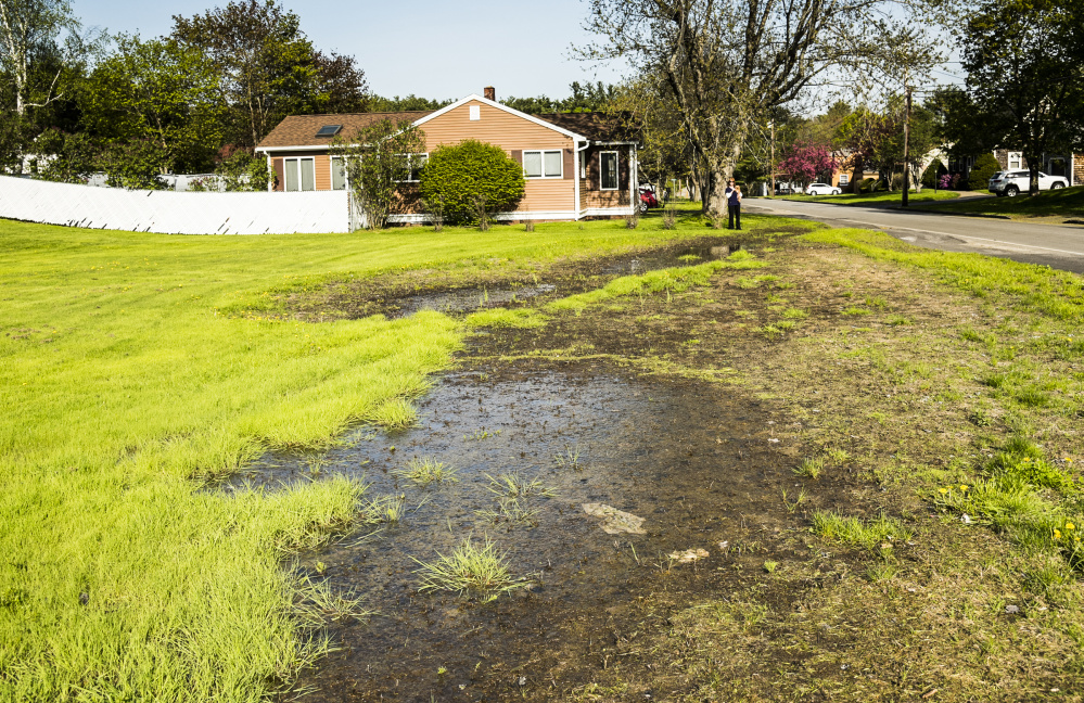 Keep out standing water