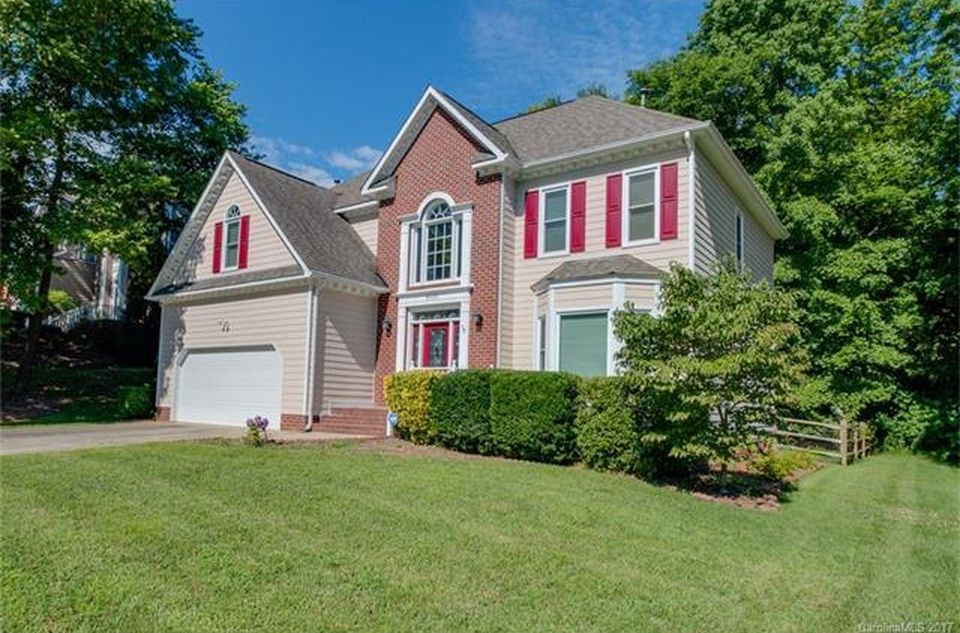 House with a lawn in Charlotte