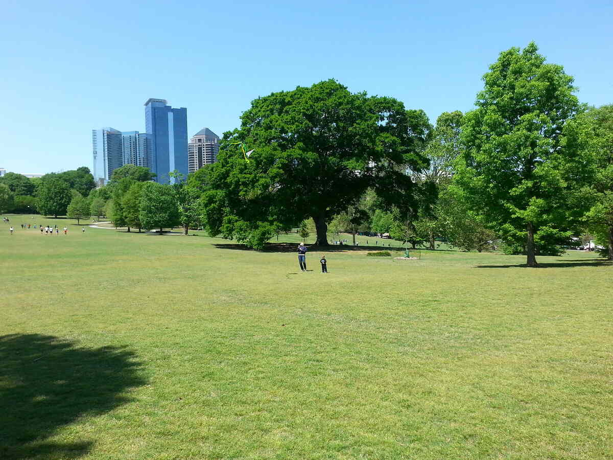 Piedmont Park in Atlanta Georgia