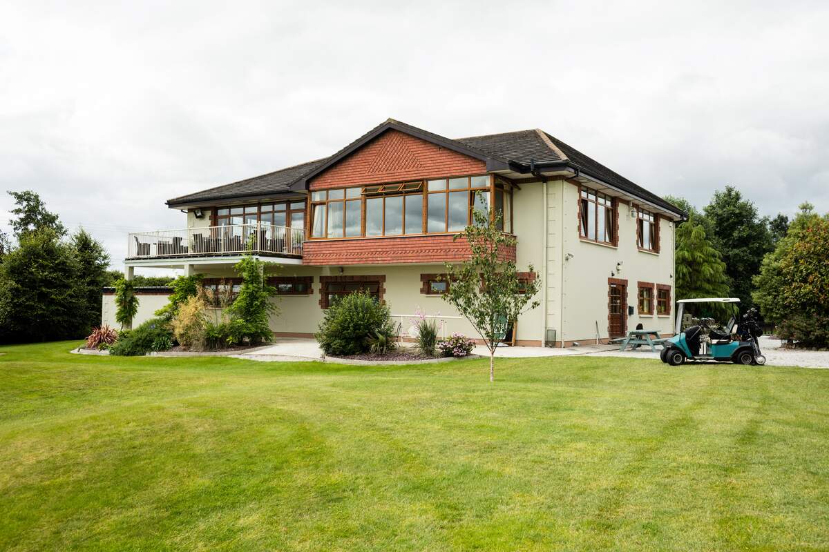front View of beautiful house
