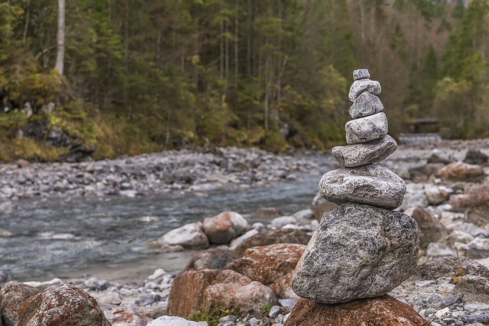 river rock