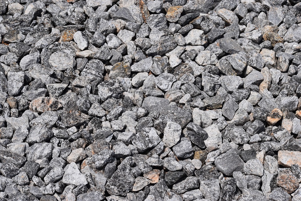 crushed gravel