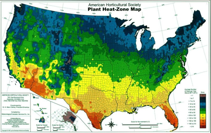 Hardiness Heat Zone Map For Miami Gardeners LawnStarter