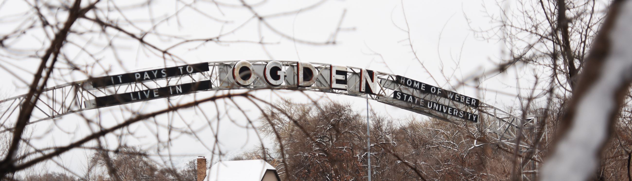 Ogden, Utah sign