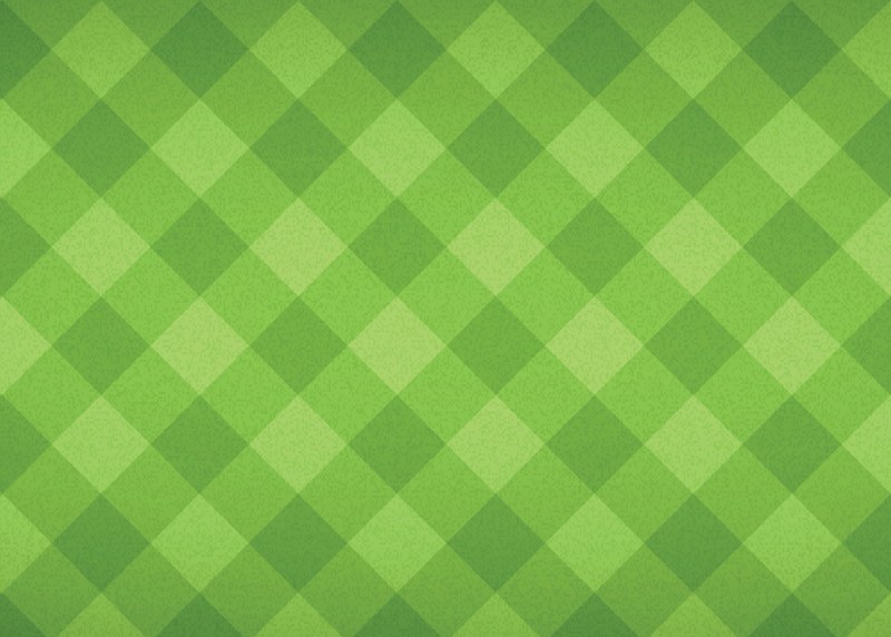 Diamond lawn striping