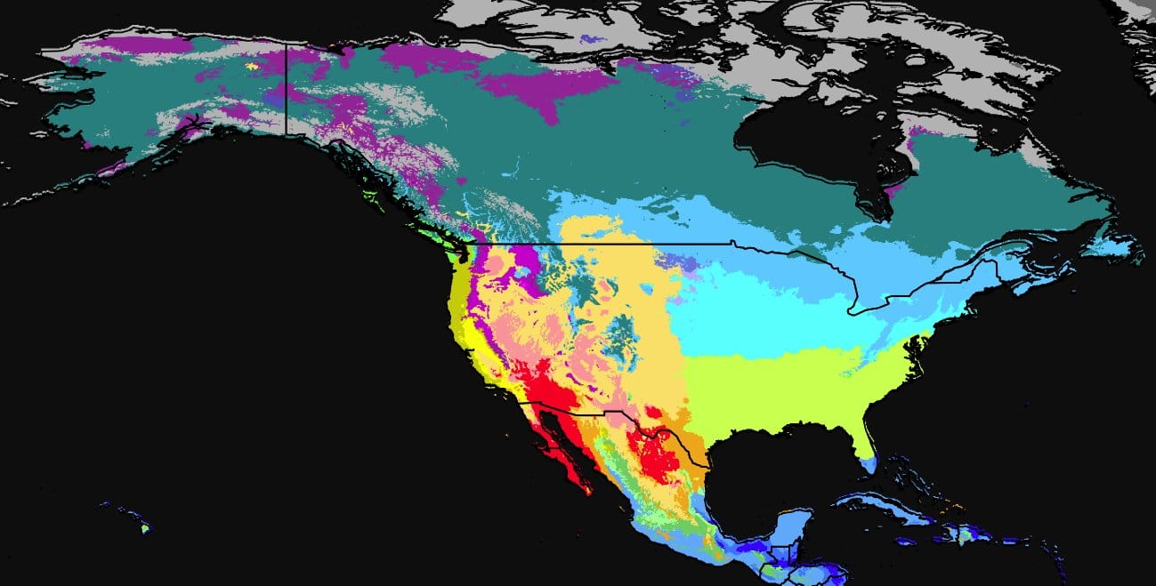 Koppen World Climate Map