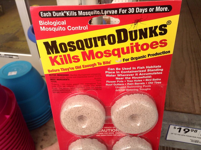 Mosquito dunks package