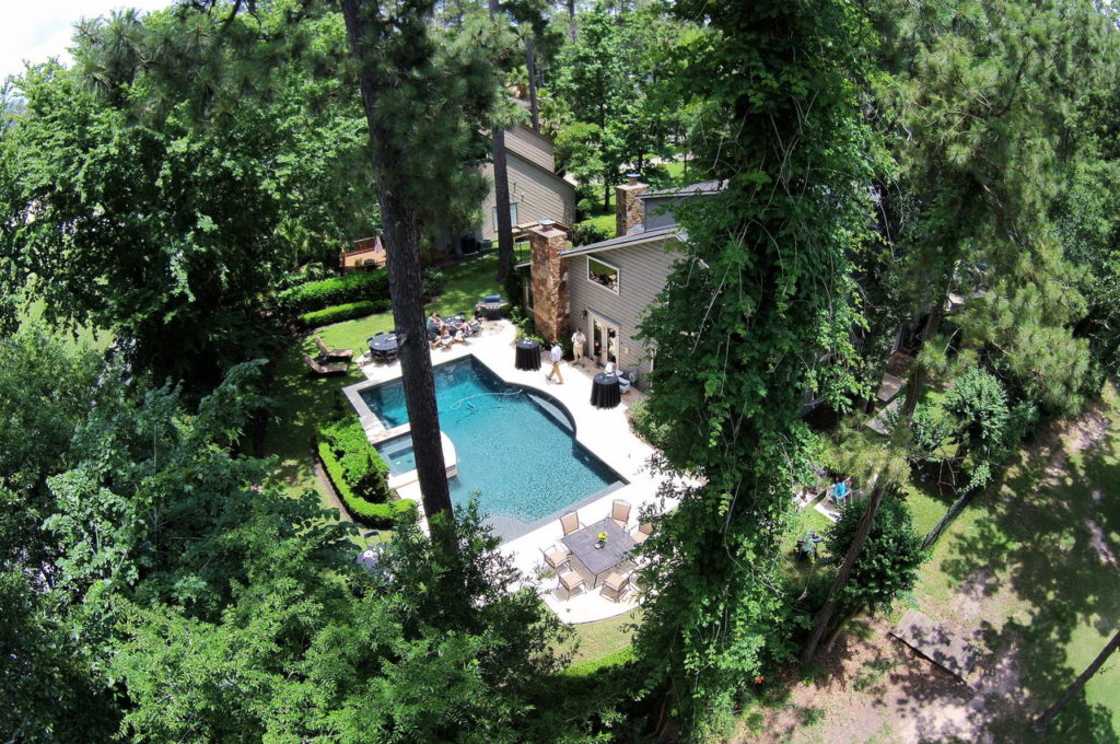 How To Landscape Around Your Pool In Fort Worth Lawnstarter - Tropical Plants Around Pool In Texas