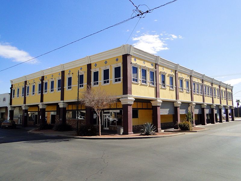 Downtown El Centro commercial building.