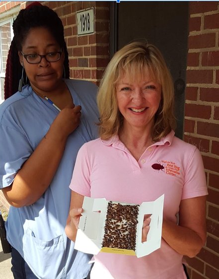 Bedbugs removed from a Richmond hoe