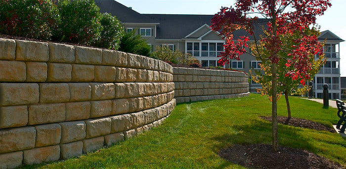 Privacy Retaining Wall