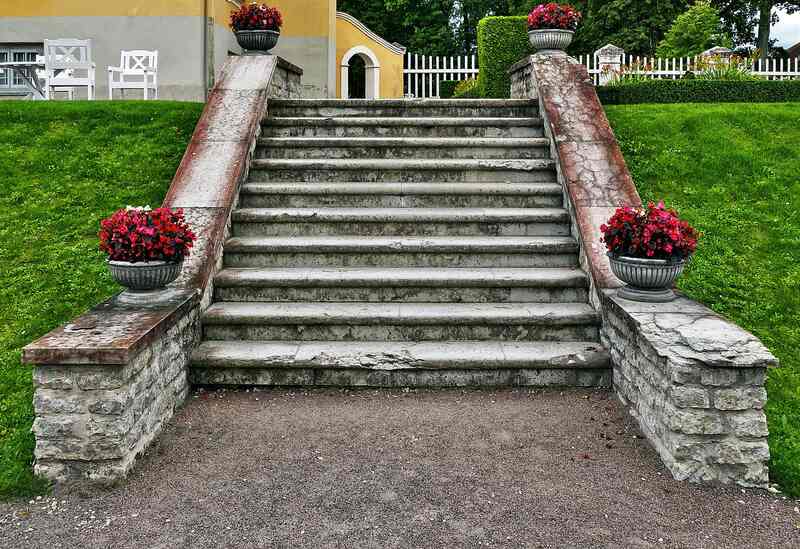 Stone stairway