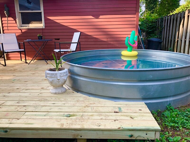 Above Ground Pool Cost, Deck Construction Around Above Ground Pool Cost