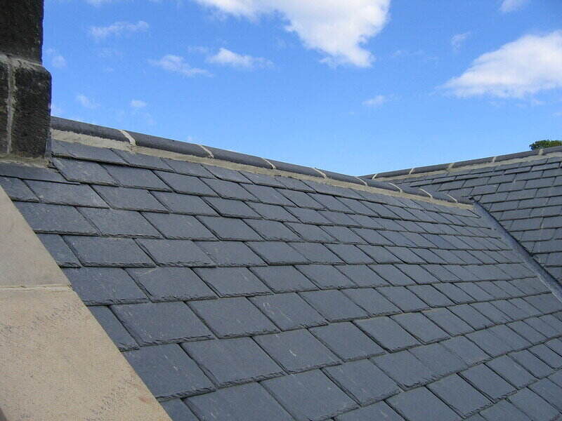 Slate roof shingles