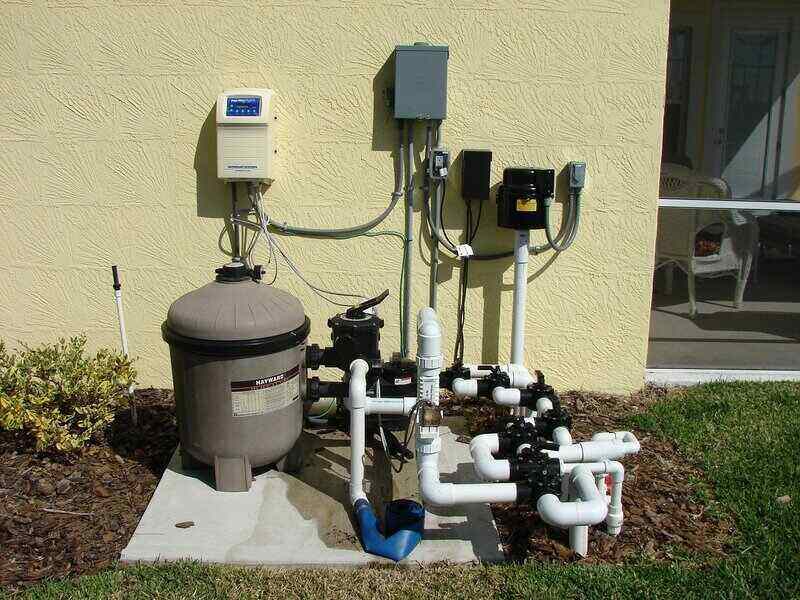 Pool pump and filter system