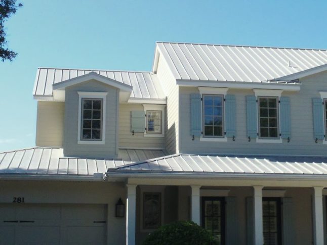 Standing Seam Metal Roof Galvalume