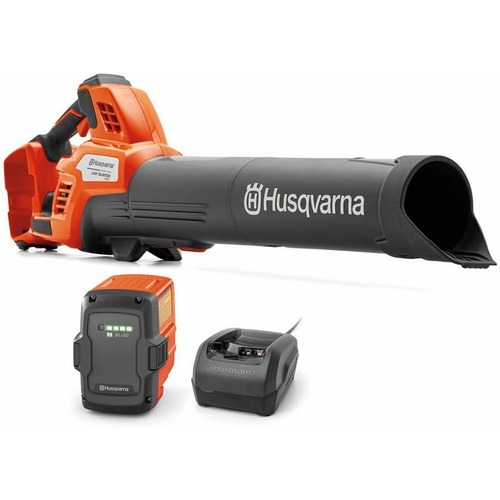 Leaf Blower Cordless with 2 Batteries and Charger, 24V 180CFM