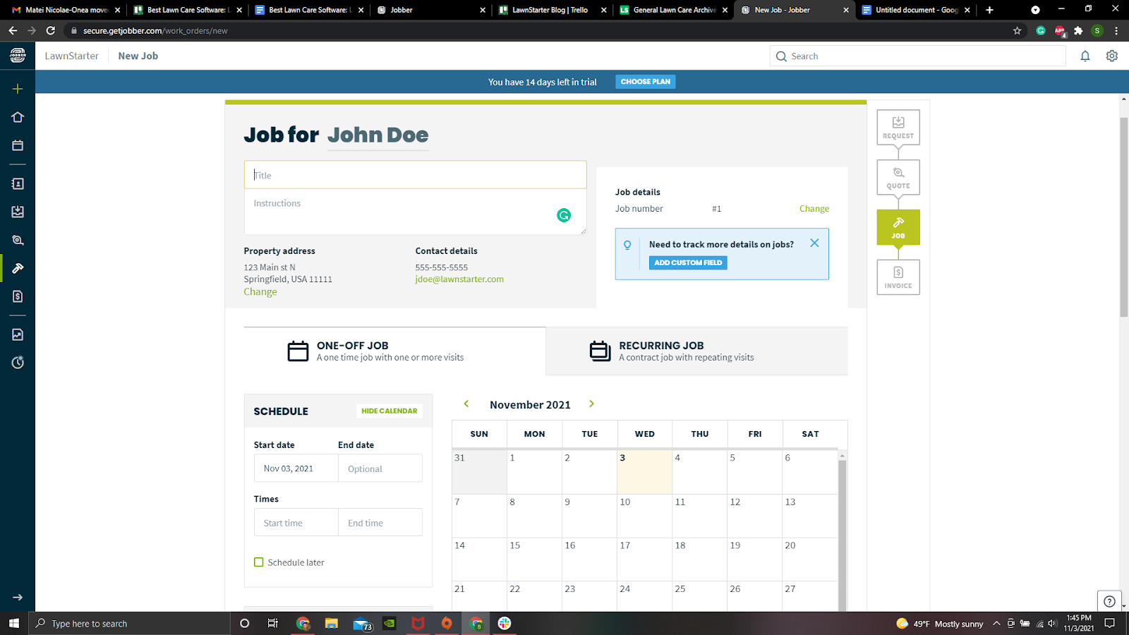 LawnPro vs Jobber Lawn Care Software Compared