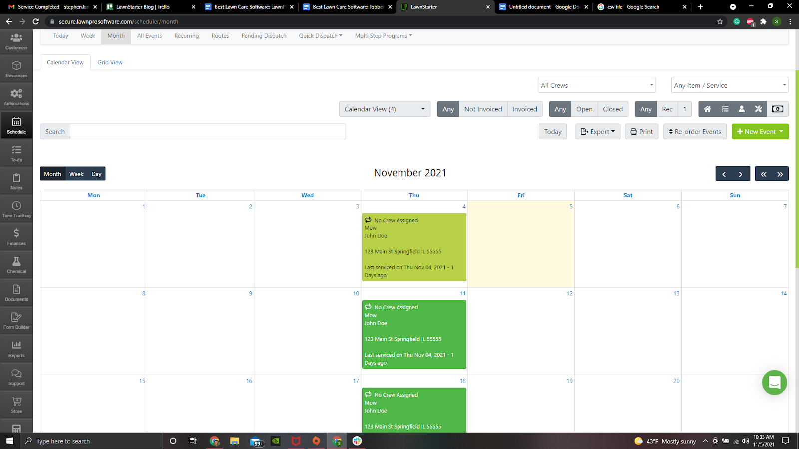 LawnPro vs Jobber Lawn Care Software Compared