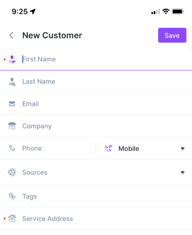 gorilladesk new customer mobile screenshot