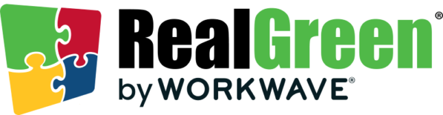 RealGreen by WORKWAVE logo