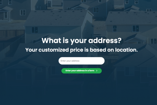 Email Address Form