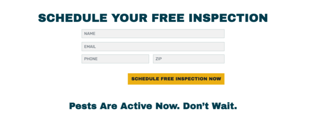 Massey Schedule free inspection