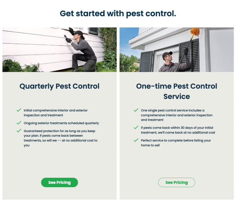 Terminix Get Started with Pest Control