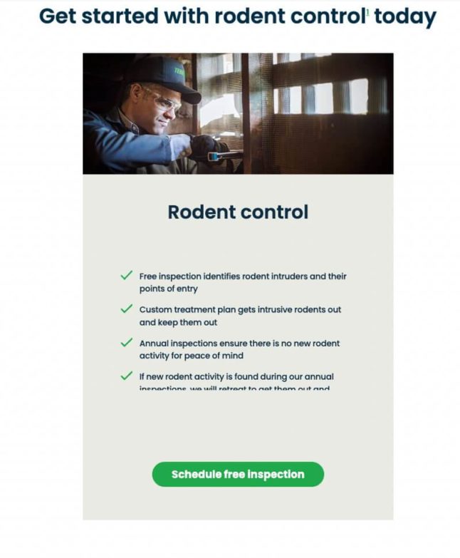 Terminix - Get started with rodent control today