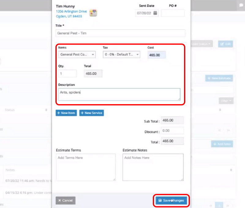 pocomos estimate-add-service