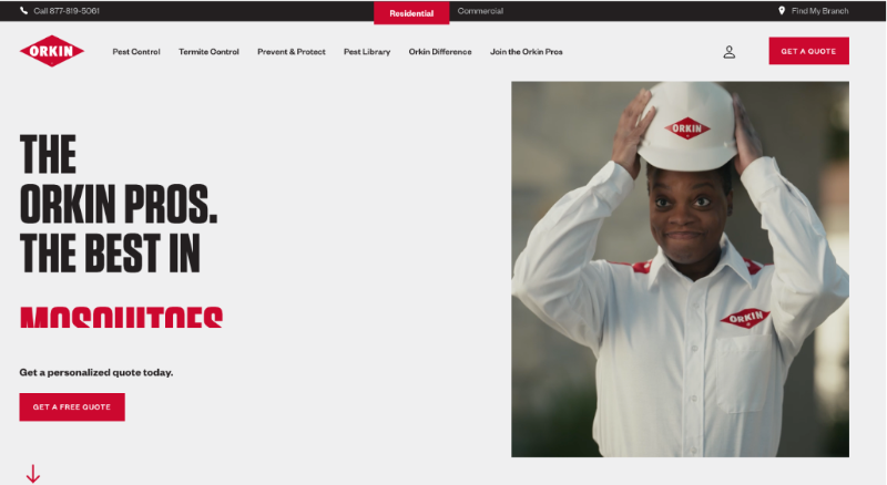 Orkin Home Page