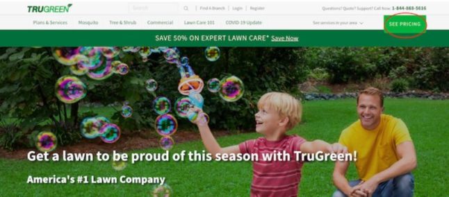 Trugreen Home Page