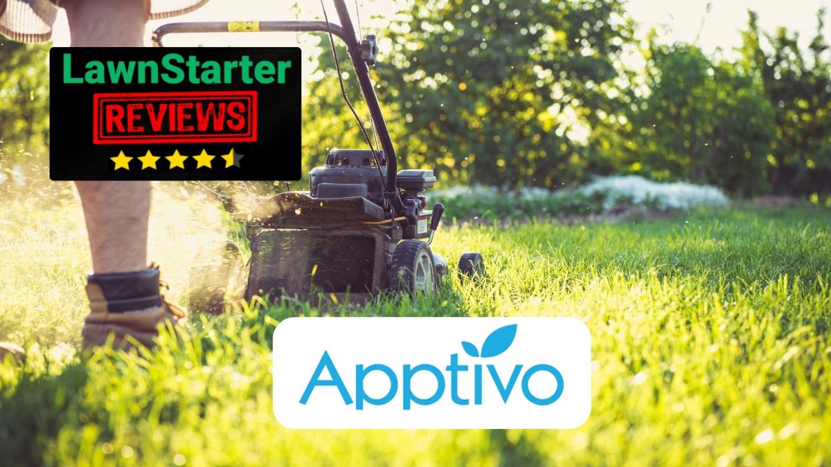 Text: LawnStarter Reviews - Apptivo