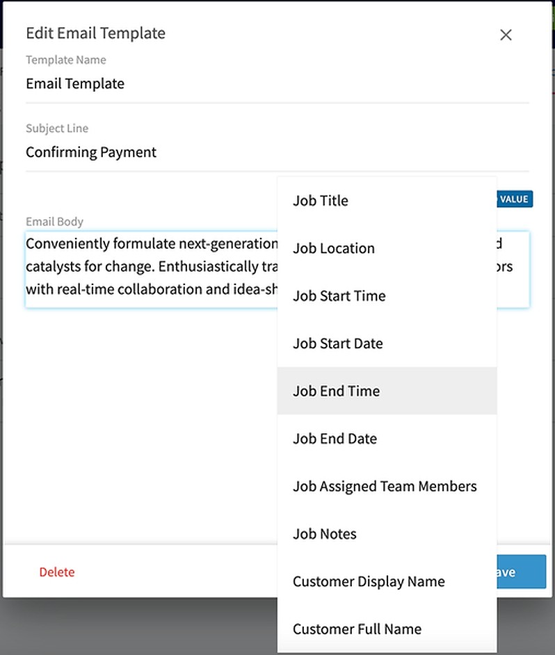 FieldPulse Field Values