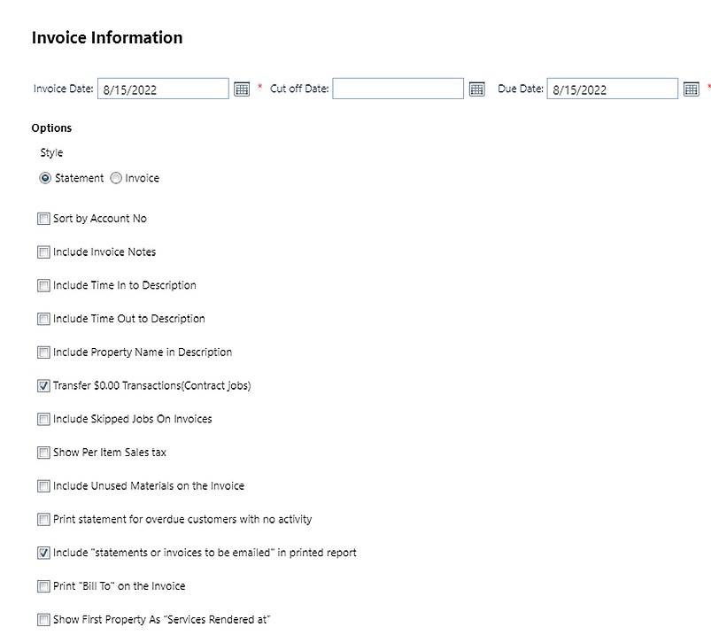 Clip Invoice screenshot