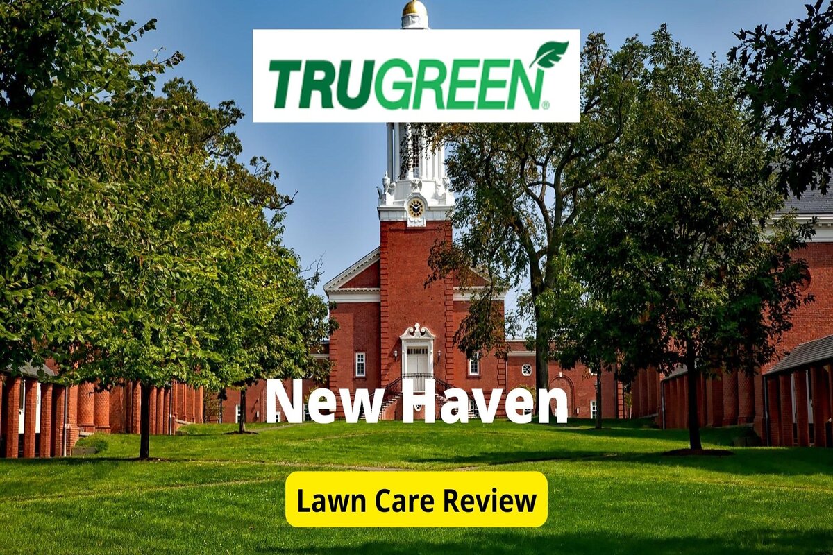 Text: Trugreen in New Haven | Background Image: Yale University New Haven
