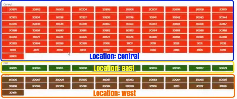 VONIGO zip codes