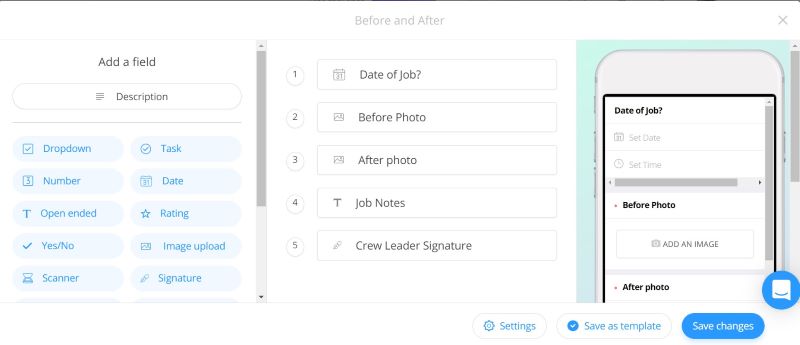 before and after form desktop