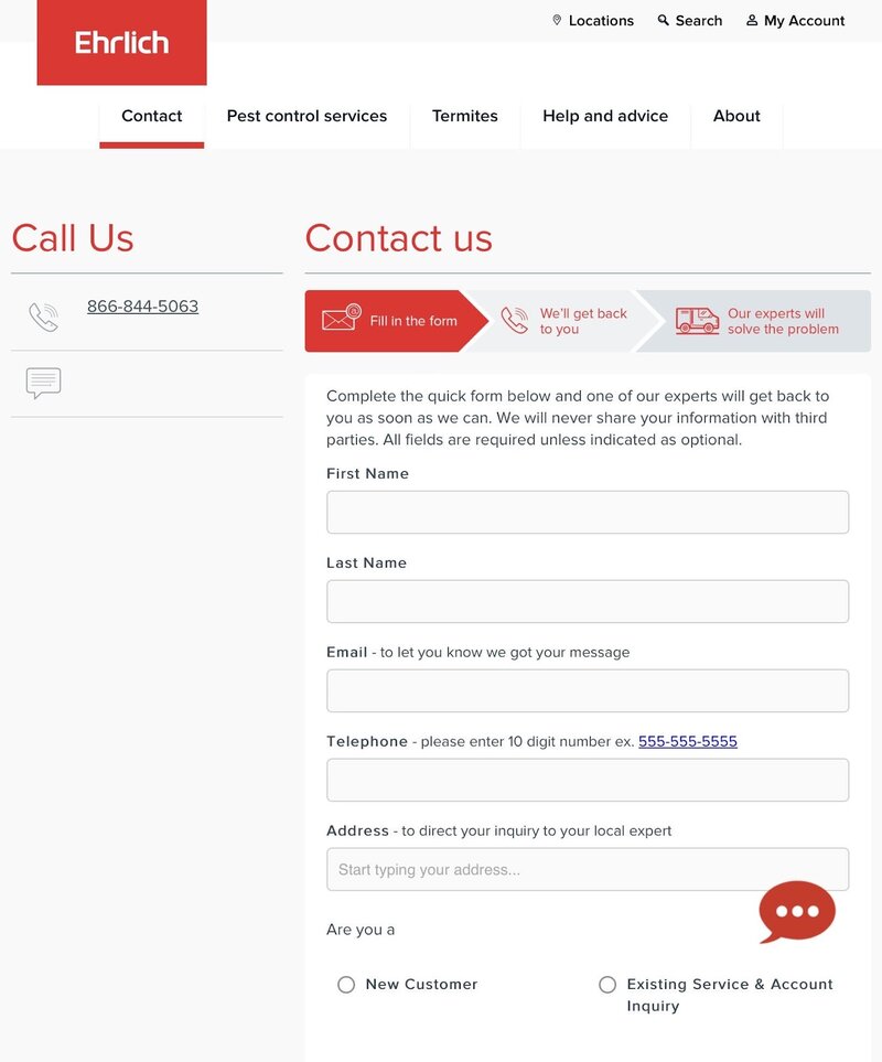 ehrlich_contact_us_page