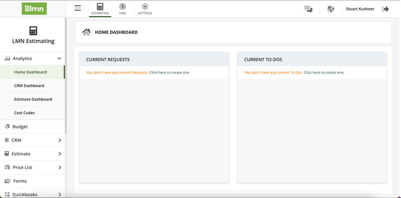 LMN Dashboard